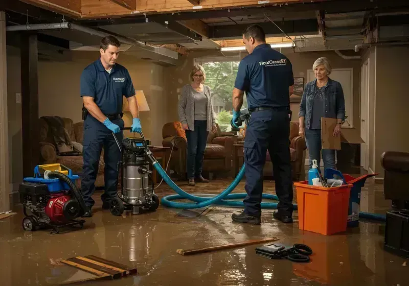 Basement Water Extraction and Removal Techniques process in Sanford, NC