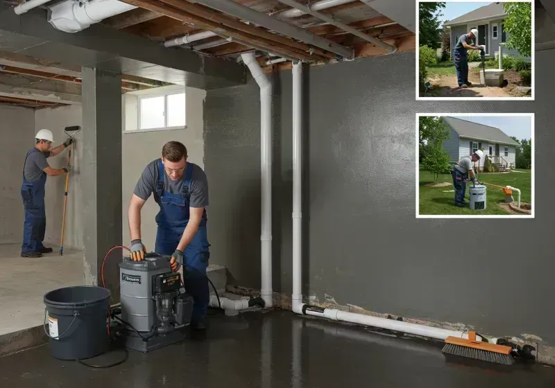 Basement Waterproofing and Flood Prevention process in Sanford, NC